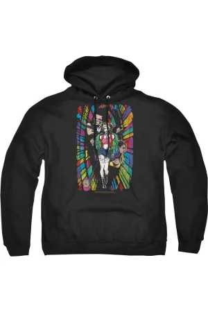 Birds Of Prey Color Corridor Adult Pull Over Hoodie / Hooded Sweatshirt