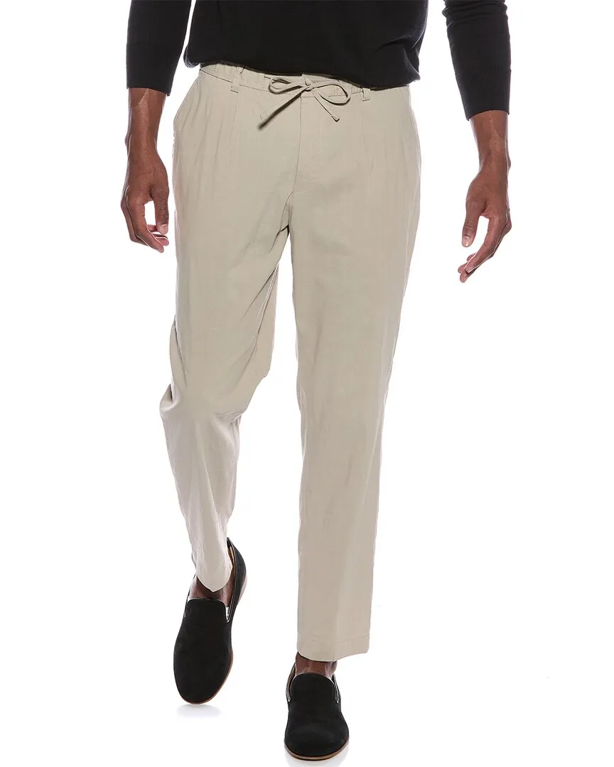 BOSS Hugo Boss Relaxed Fit Linen-Blend Pant