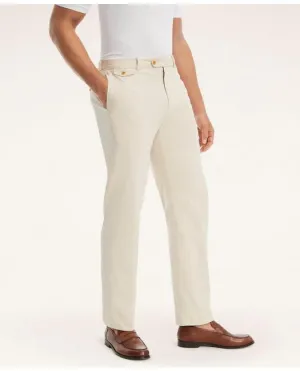 Brooks Brothers Men's Big & Tall Stretch Supima Cotton Poplin Chino Pants Natural Brooks Brothers