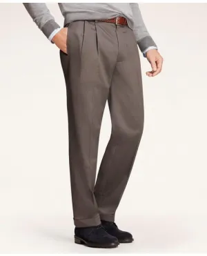 Brooks Brothers Men's Elliot Fit Stretch Advantage Chino Pants Grey Brooks Brothers