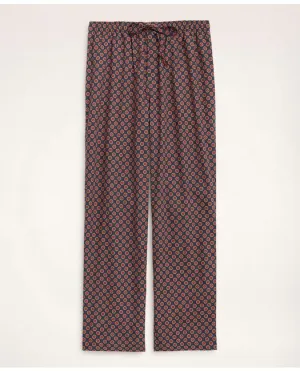 Brooks Brothers Men's Foulard Print Lounge Pants Navy Brooks Brothers