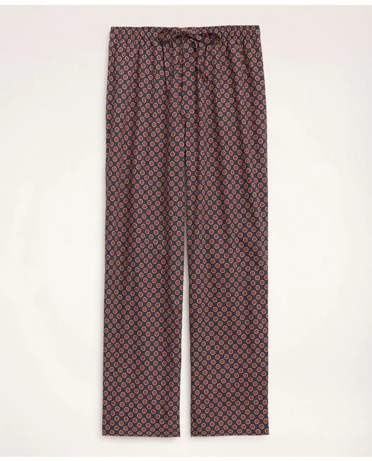 Brooks Brothers Men's Foulard Print Lounge Pants Navy Brooks Brothers
