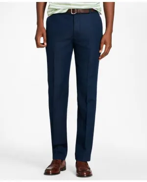 Brooks Brothers Men's Milano Fit Linen and Cotton Chino Pants Navy Brooks Brothers