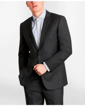 Brooks Brothers Men's Milano-Fit Wool Twill Suit Jacket Charcoal Brooks Brothers