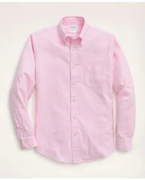 Brooks Brothers Men's Regent Regular-Fit Portuguese Flannel Shirt Light Pink Brooks Brothers