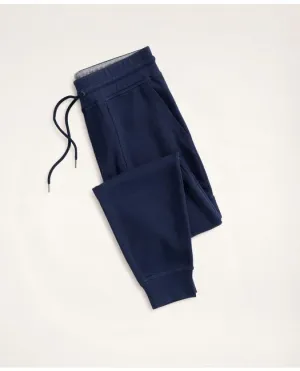 Brooks Brothers Men's Ribbed French Terry Cargo Joggers Navy Brooks Brothers