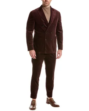 Brunello Cucinelli 2pc Corduroy Suit