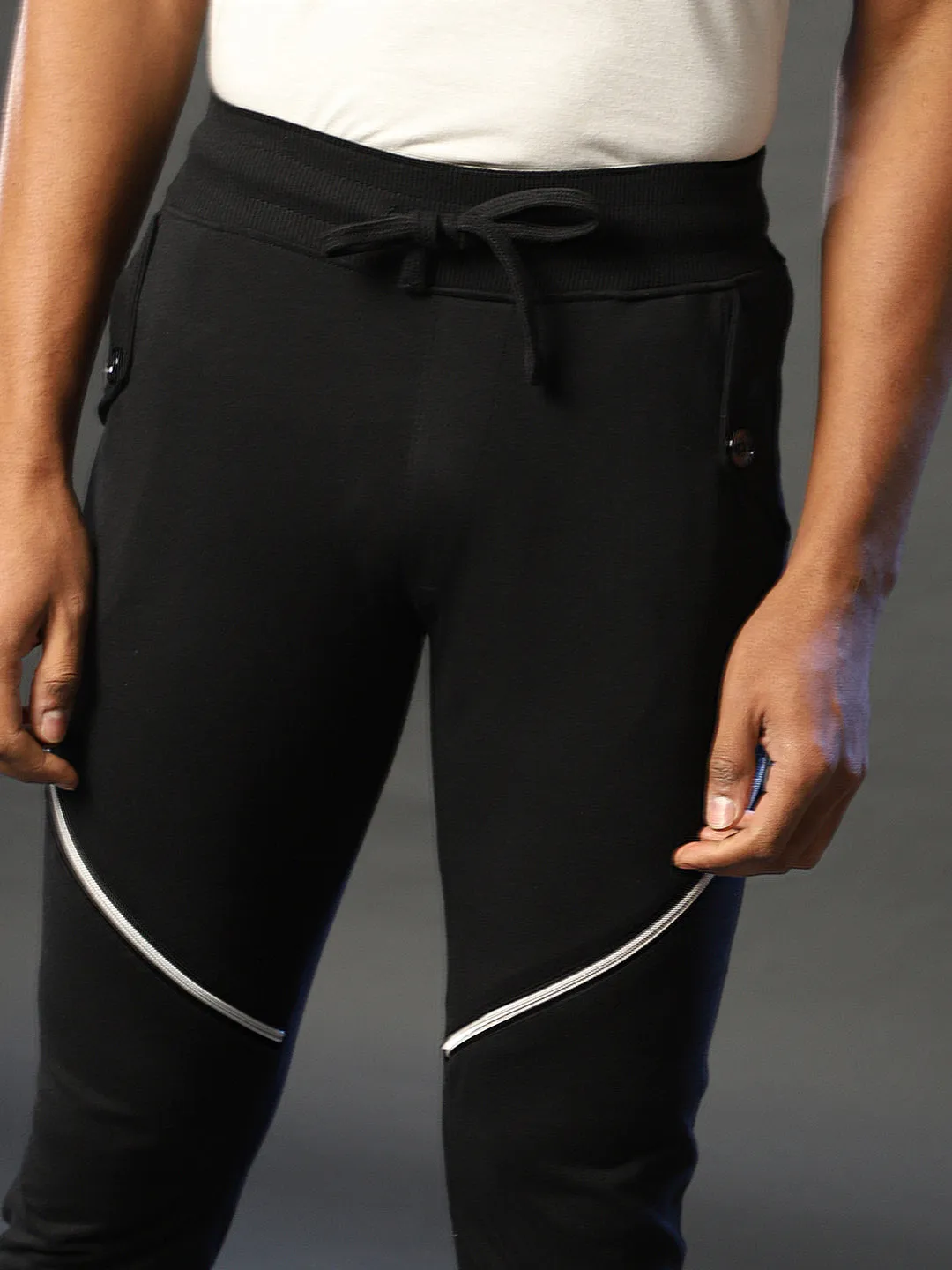 Campus Sutra Men Solid Trackpant