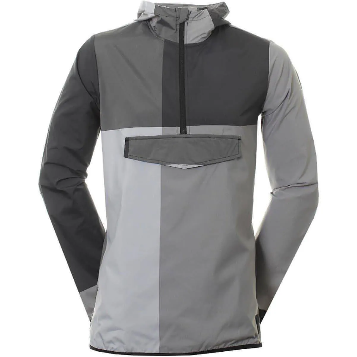 Clothing Adidas  Men adidas Adicross Mens Golf Anorak Jacket - Grey