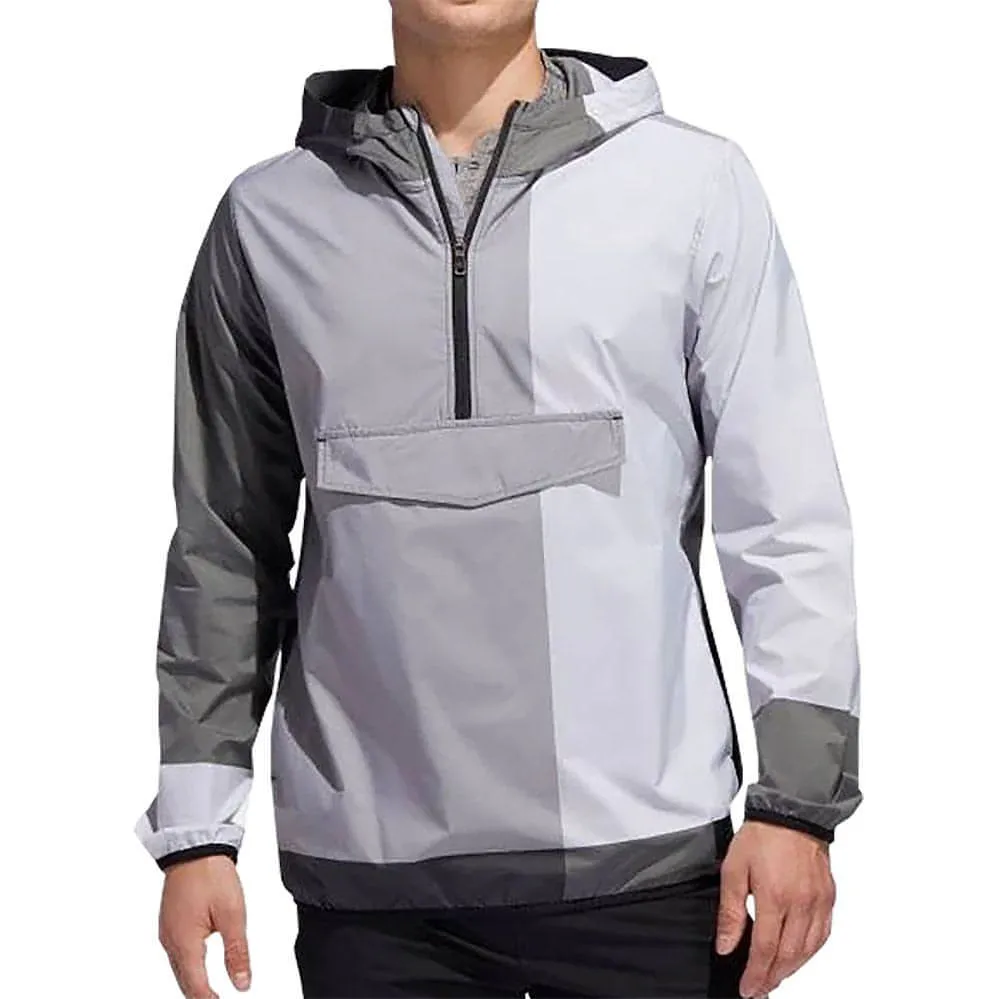 Clothing Adidas  Men adidas Adicross Mens Golf Anorak Jacket - Grey