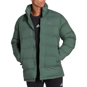 Clothing Adidas  Men adidas Helionic Mid-Length Mens Down Jacket - Green