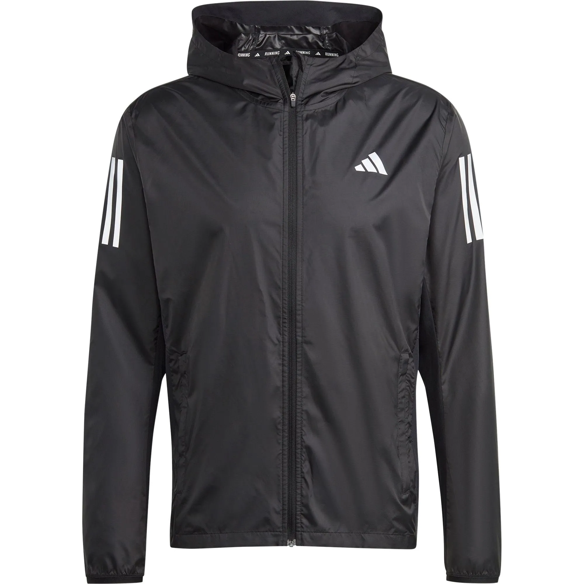Clothing Adidas  Men adidas Own The Run Mens Running Jacket - Black