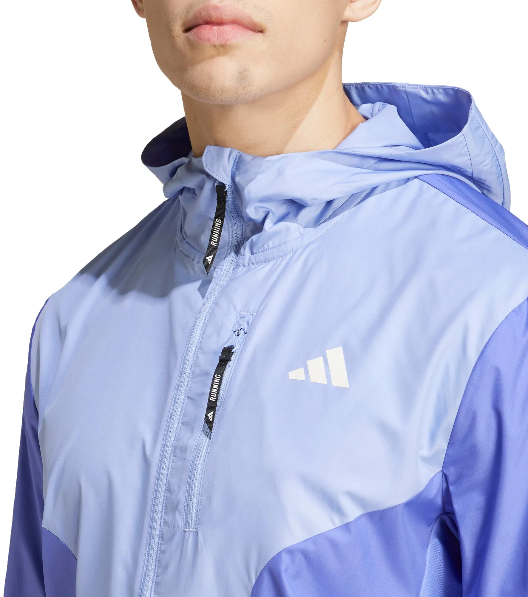 Clothing Adidas  Men adidas Own The Run Mens Running Jacket - Blue