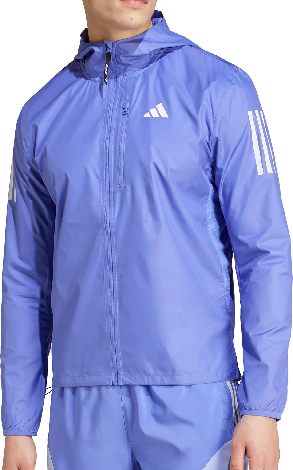 Clothing Adidas  Men adidas Own The Run Mens Running Jacket - Blue