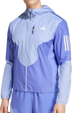 Clothing Adidas  Men adidas Own The Run Mens Running Jacket - Blue