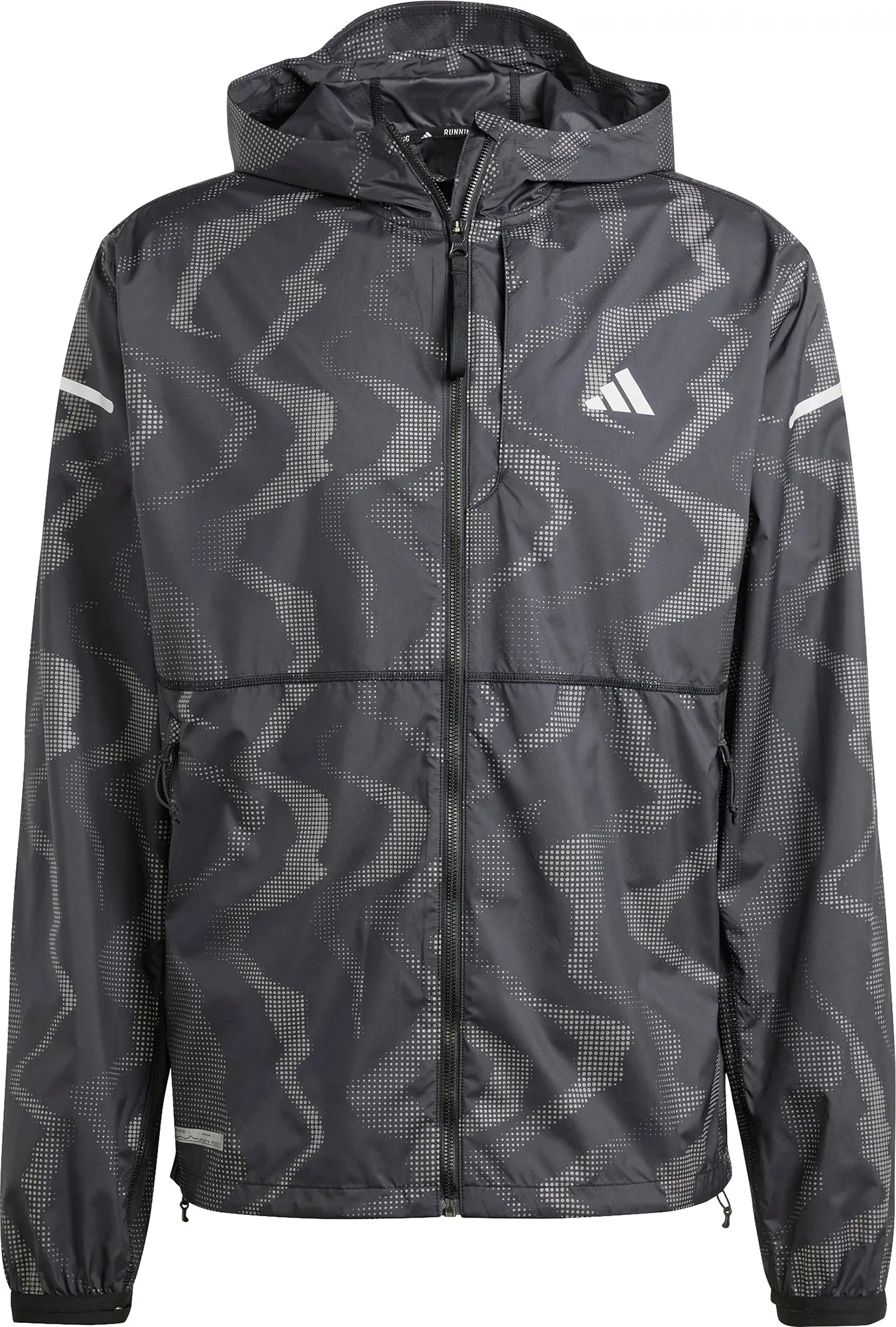 Clothing Adidas  Men adidas Ultimate WIND.RDY Mens Running Jacket - Black