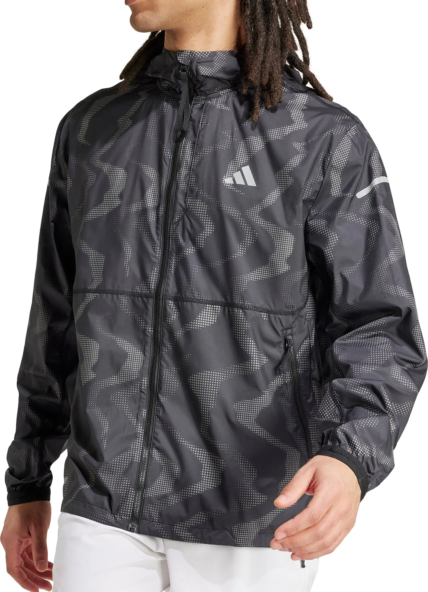 Clothing Adidas  Men adidas Ultimate WIND.RDY Mens Running Jacket - Black
