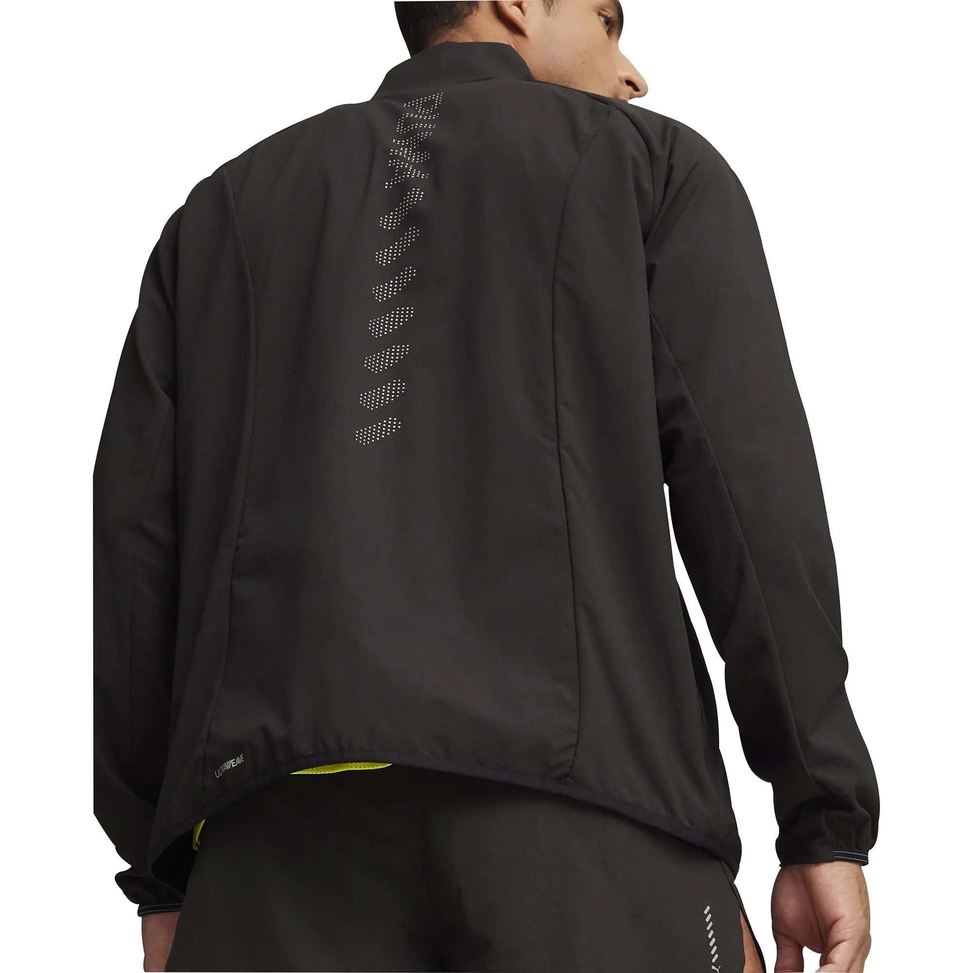 Clothing Puma  Men Puma Run Elite Ultraweave Mens Running Jacket - Black