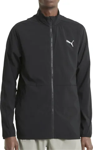 Clothing Puma  Men Puma Run Favourite Woven Mens Running Jacket - Black