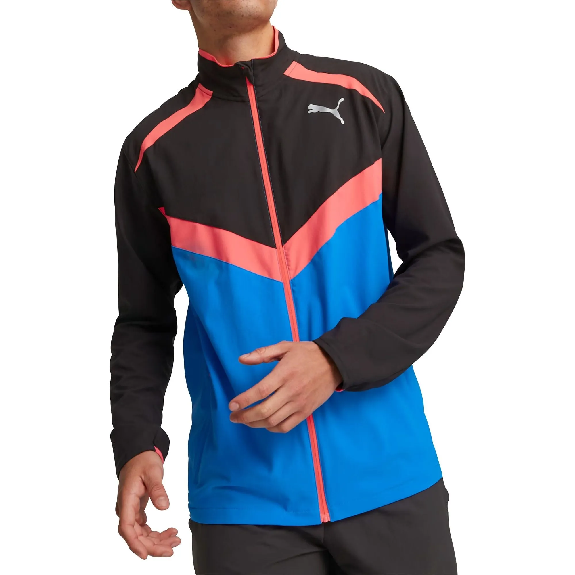 Clothing Puma  Men Puma Ultraweave Mens Running Jacket - Blue