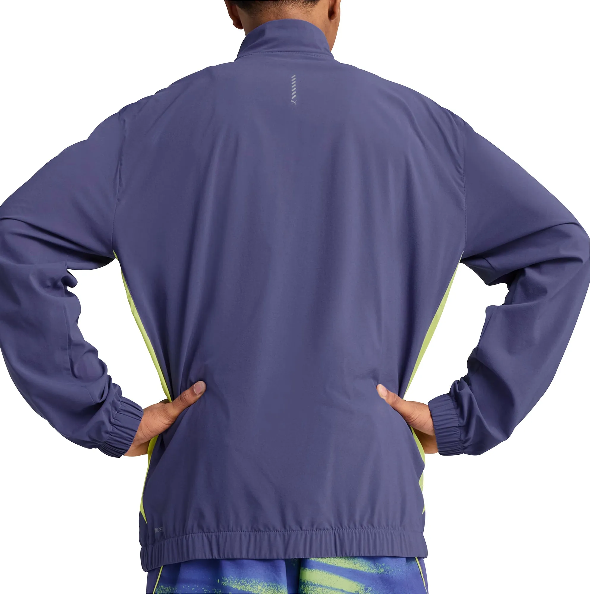 Clothing Puma  Men Puma Velocity Woven Mens Running Jacket - Blue