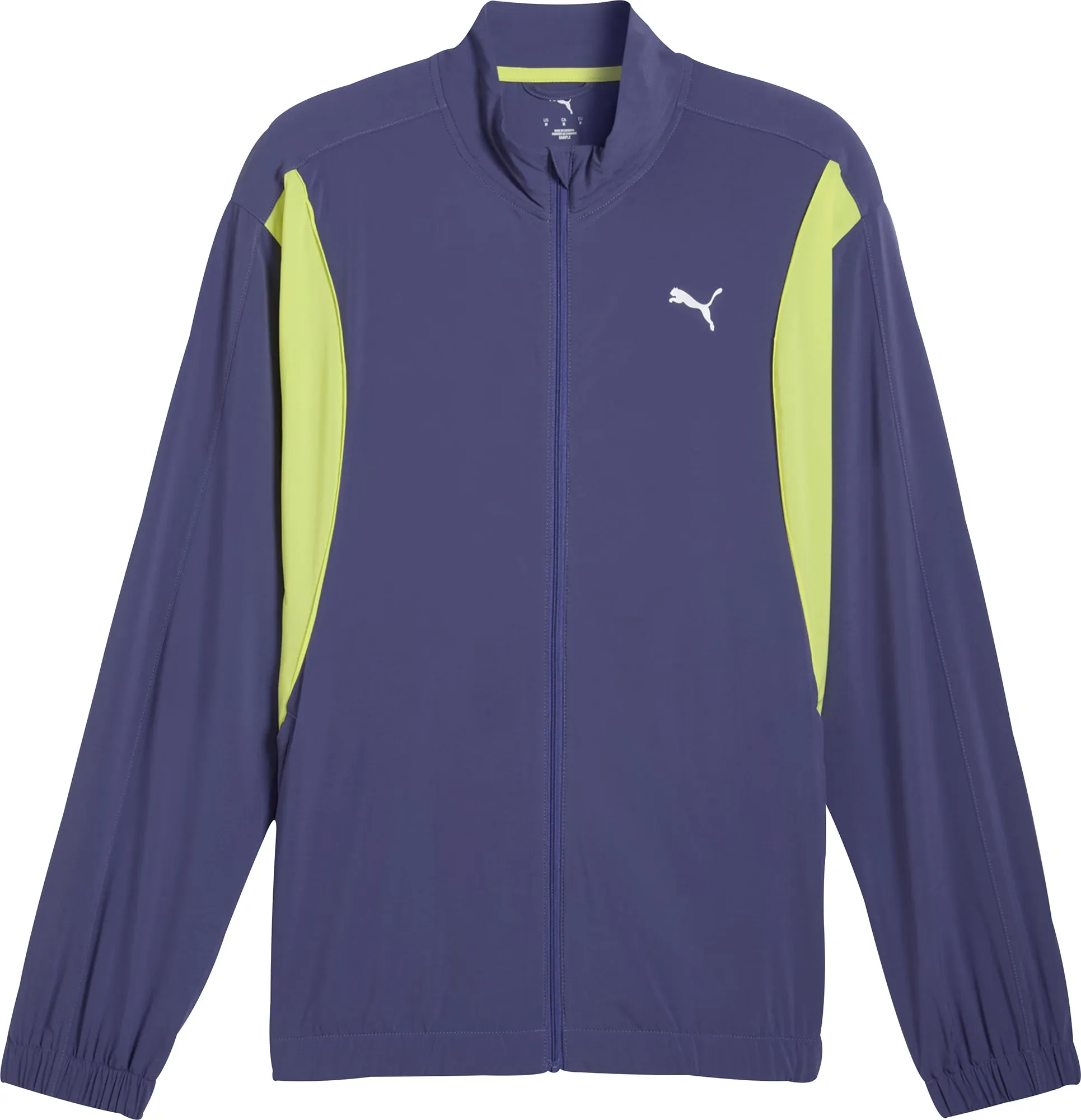 Clothing Puma  Men Puma Velocity Woven Mens Running Jacket - Blue
