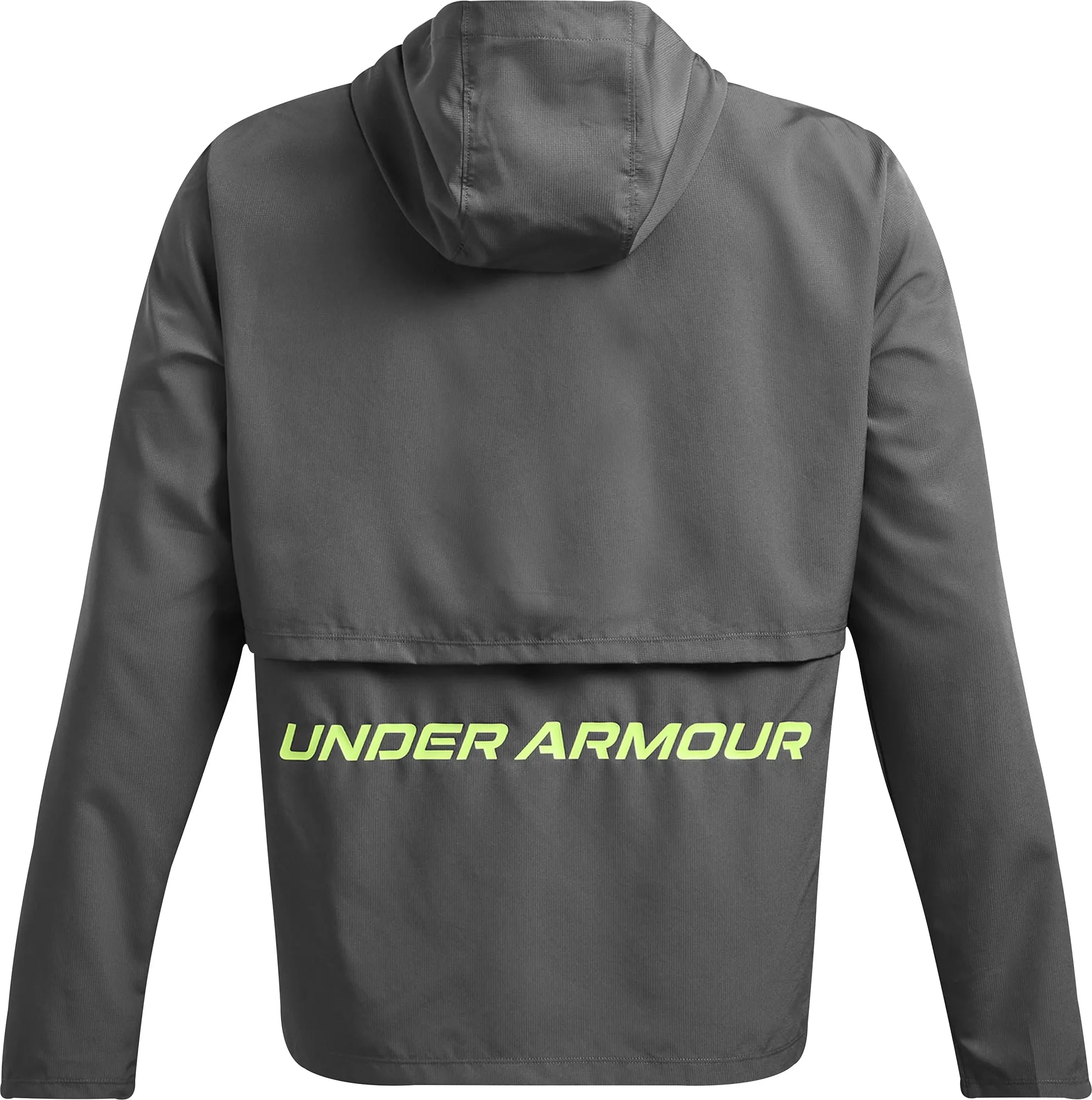 Clothing Under Armour  Men Under Armour Launch Hooded Mens Running Jacket - Grey