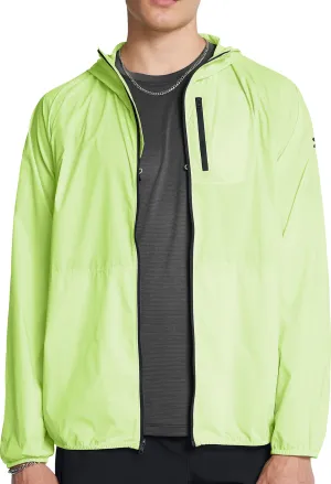 Clothing Under Armour  Men Under Armour Launch Lightweight Mens Running Jacket - Green