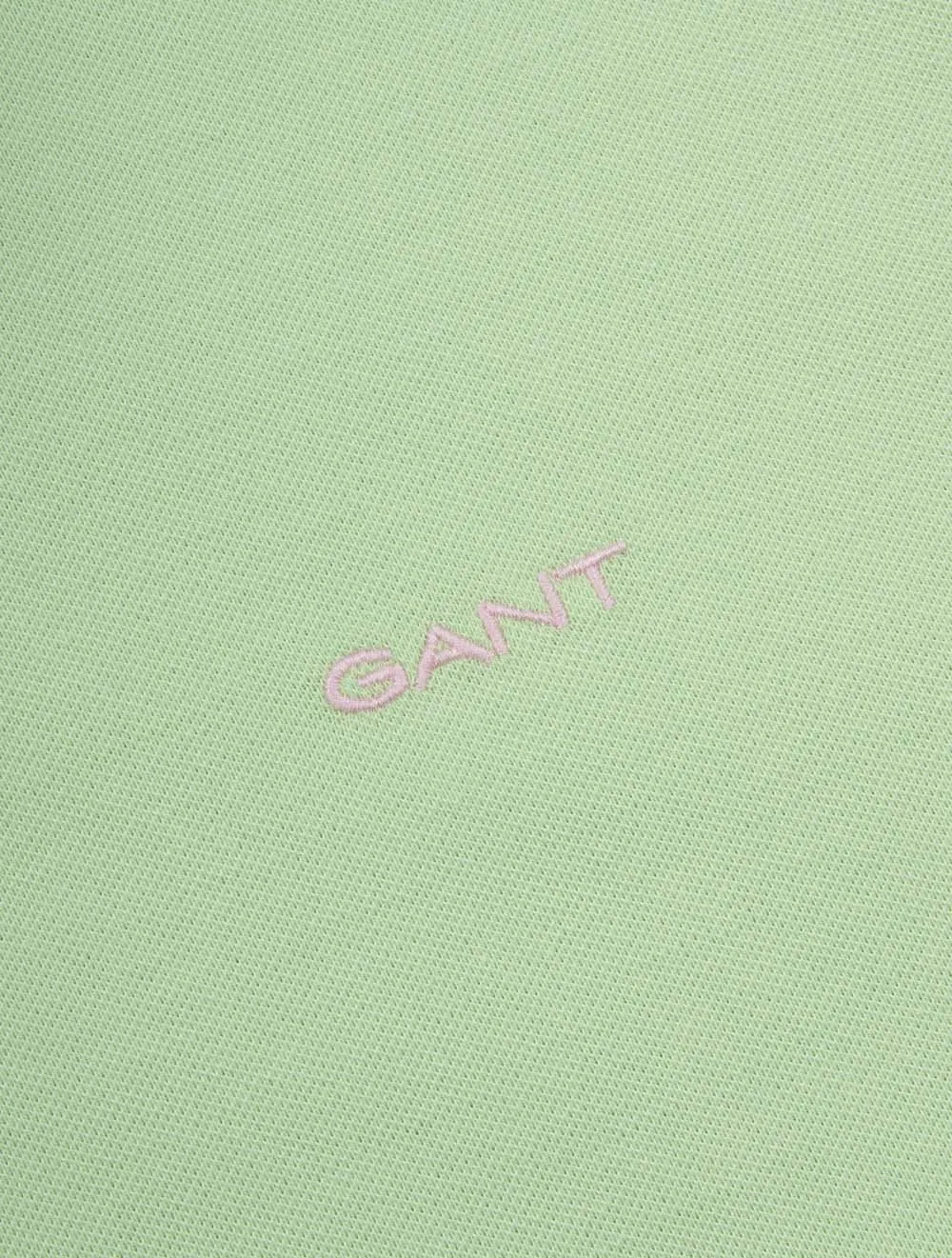 Contrast Short Sleeve Piqué Regular Fit Polo Shirt Apple Green