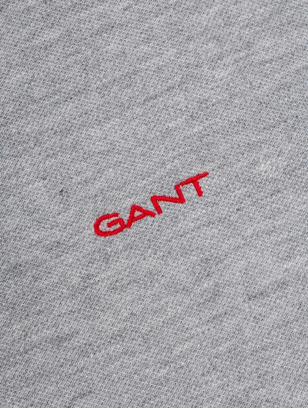 Contrast Tipping Short Sleeve Pique Grey Melange