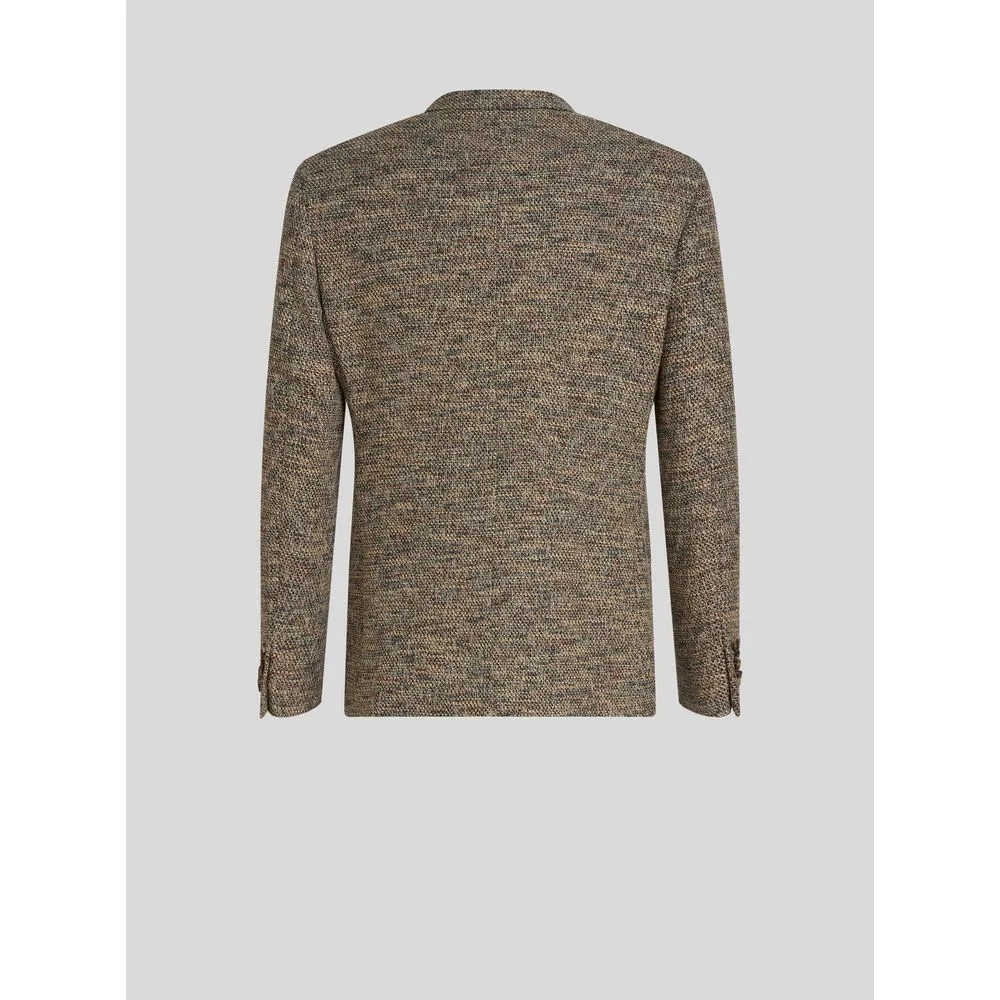 COTTON AND VIRGIN WOOL JACKET