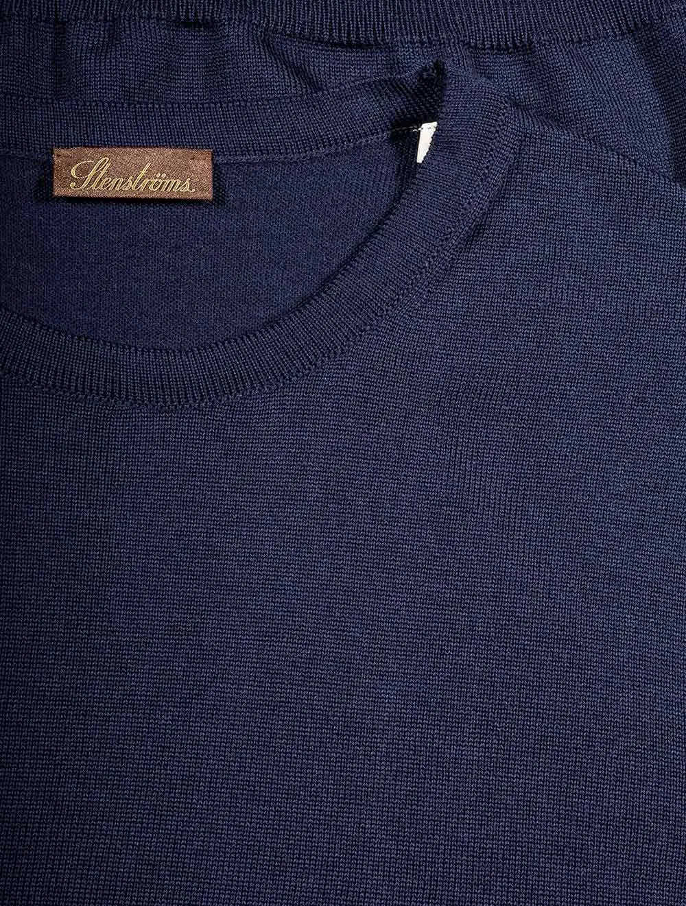 Crew Neck Jumper Navy