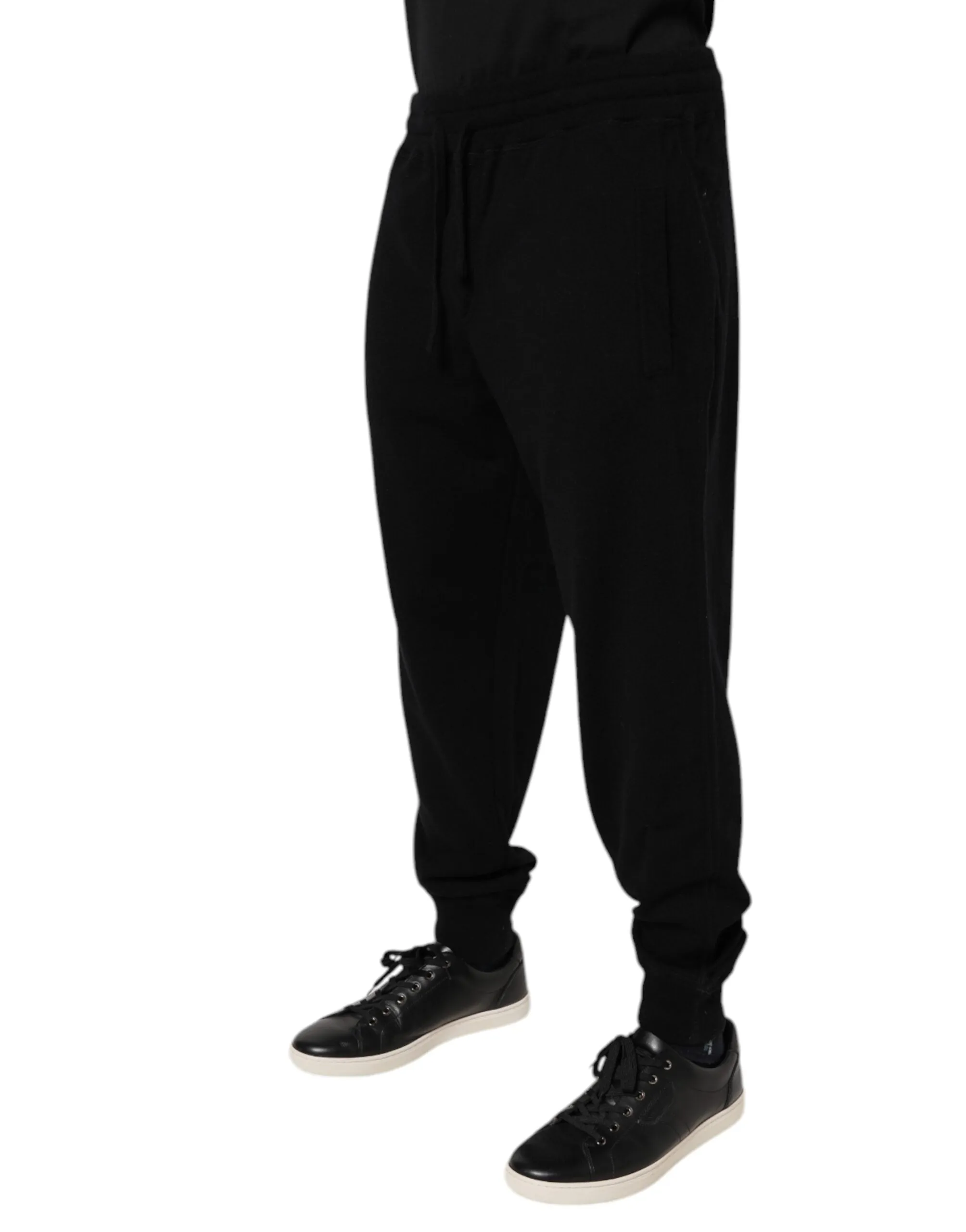 Dolce & Gabbana Cashmere Mid Waist Jogger SweatMen's Men's Pants (Pre-Owned)