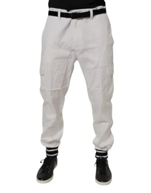 Dolce & Gabbana Cotton Jogger Cargo Skinny Men's Pants (Pre-Owned)