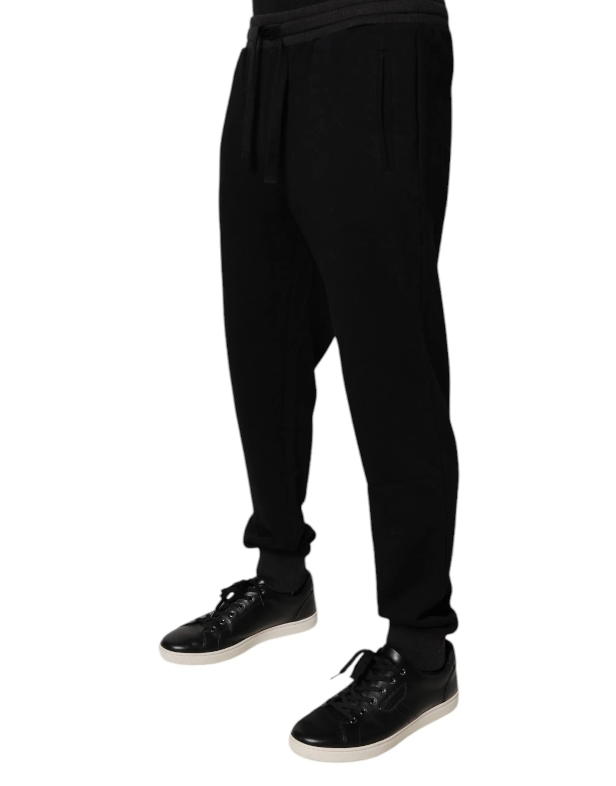 Dolce & Gabbana Logo Men Jogger Cotton SweatMen's Men's Pants