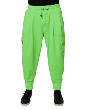 Dolce & Gabbana Neon Cargo Jogger Men SweatMen's Men's Pants