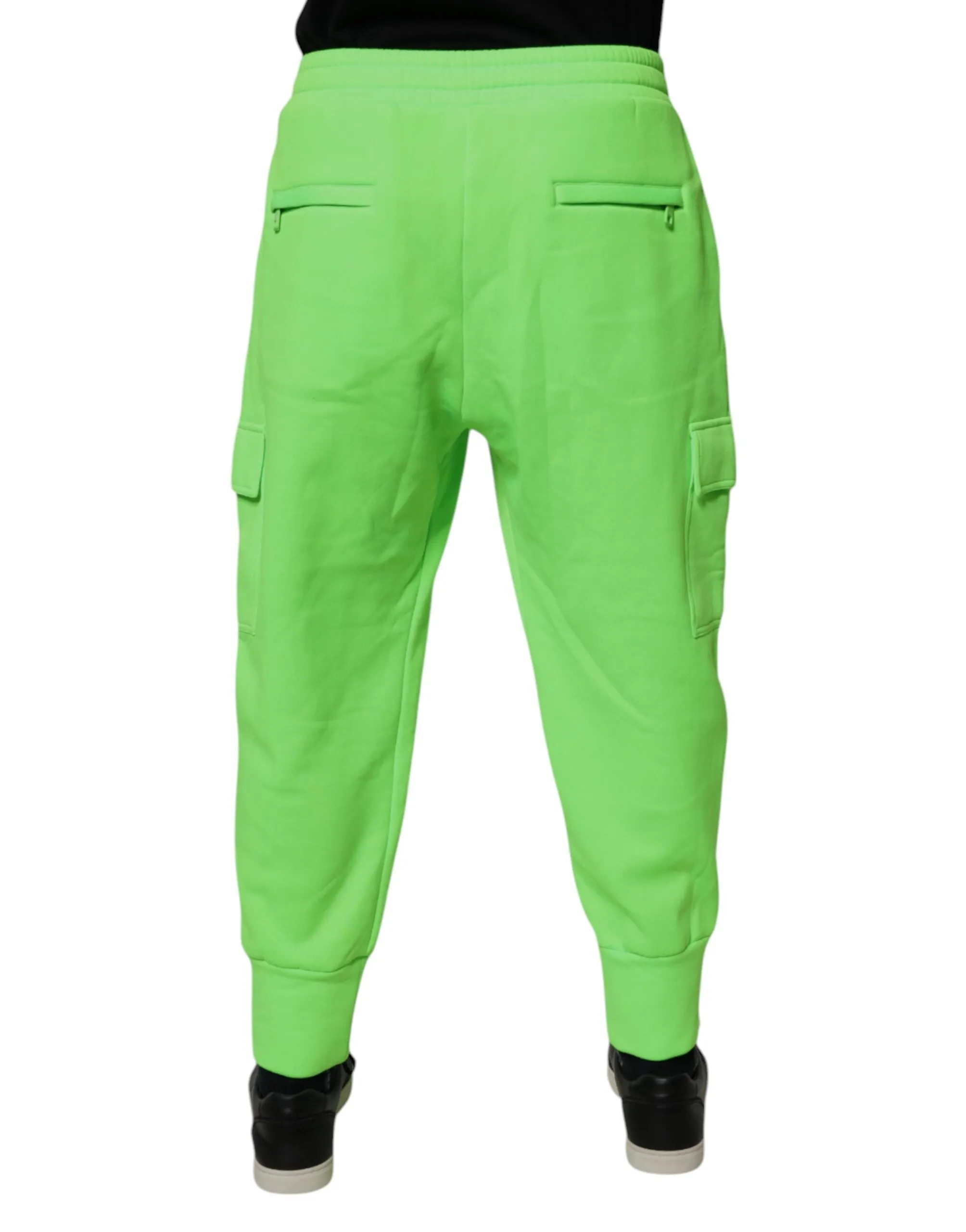 Dolce & Gabbana Neon Cargo Jogger Men SweatMen's Men's Pants