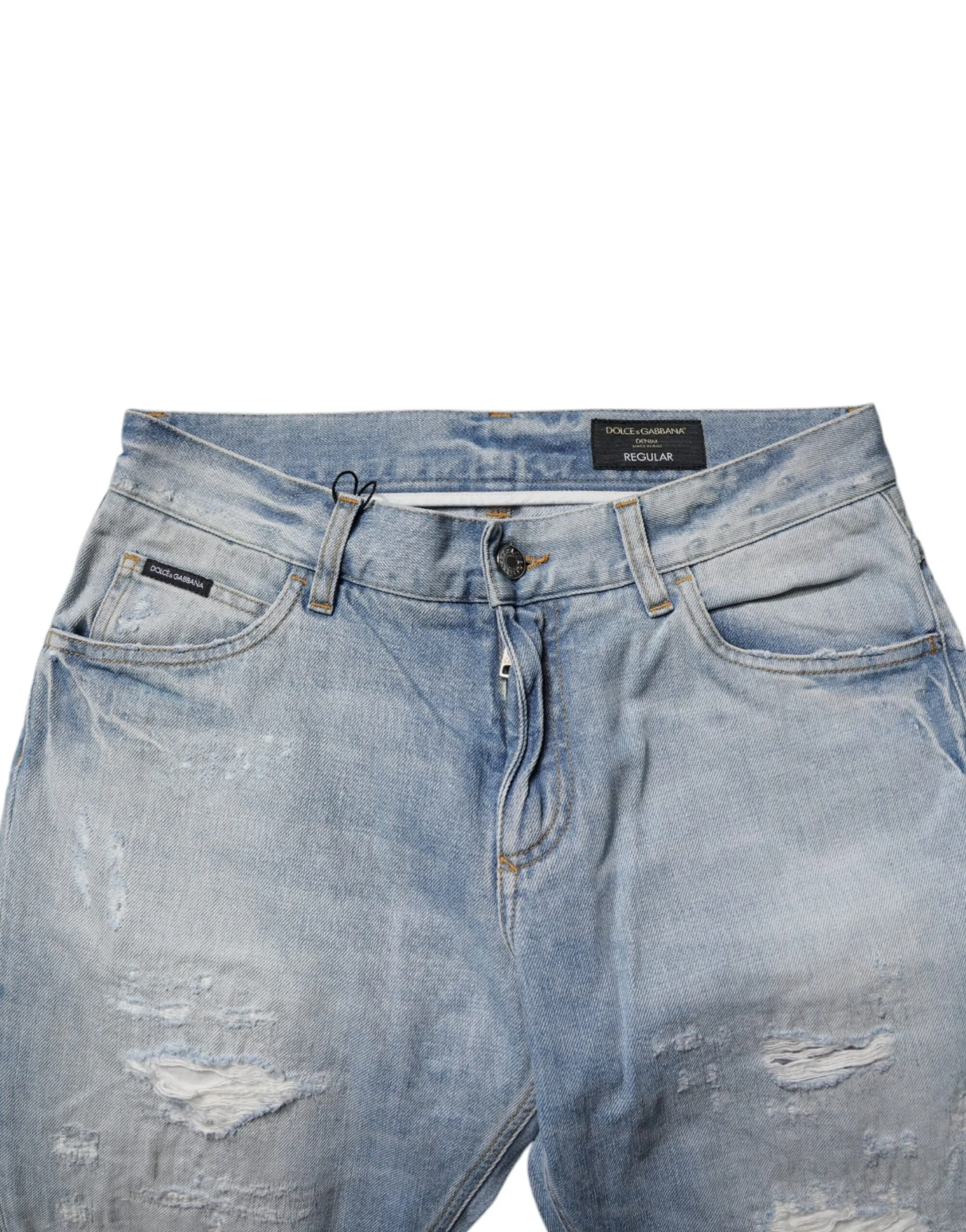 Dolce & Gabbana Tatte Cotton Skinny Men Men's Jeans
