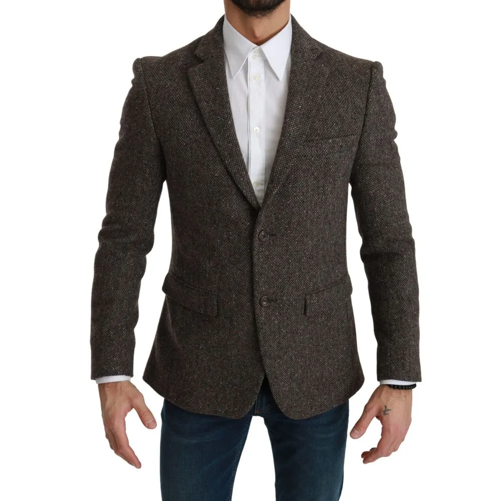 Dolce & Gabbana Virgin Wool Men's Suit