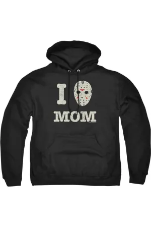 Friday The 13th Mommas Boy Adult Pull Over Hoodie / Hooded Sweatshirt