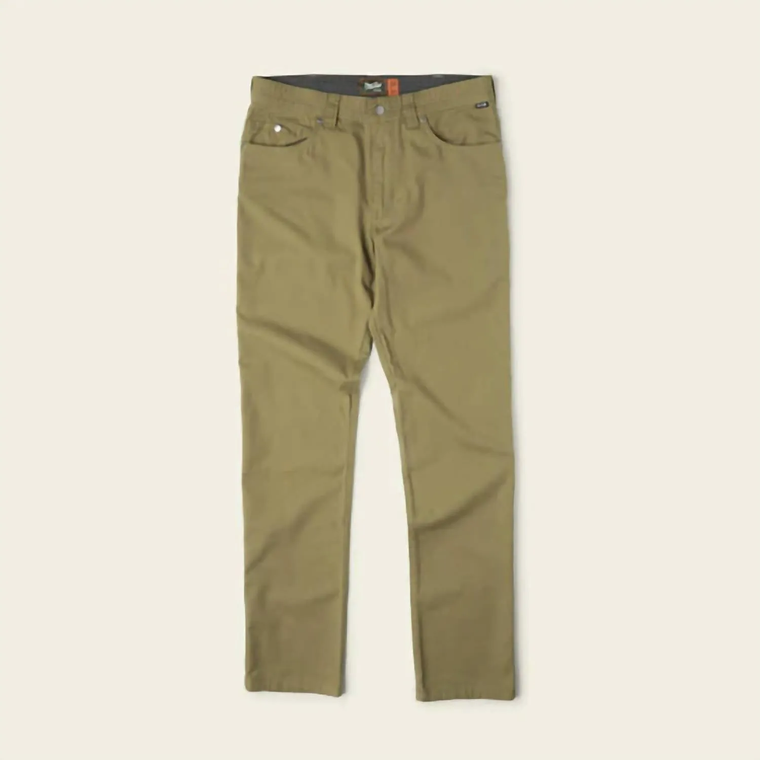 Frontside 5 Pocket Pants In Dusky Green