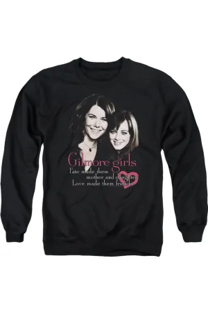 Gilmore Girls Title Adult Crewneck Sweatshirt