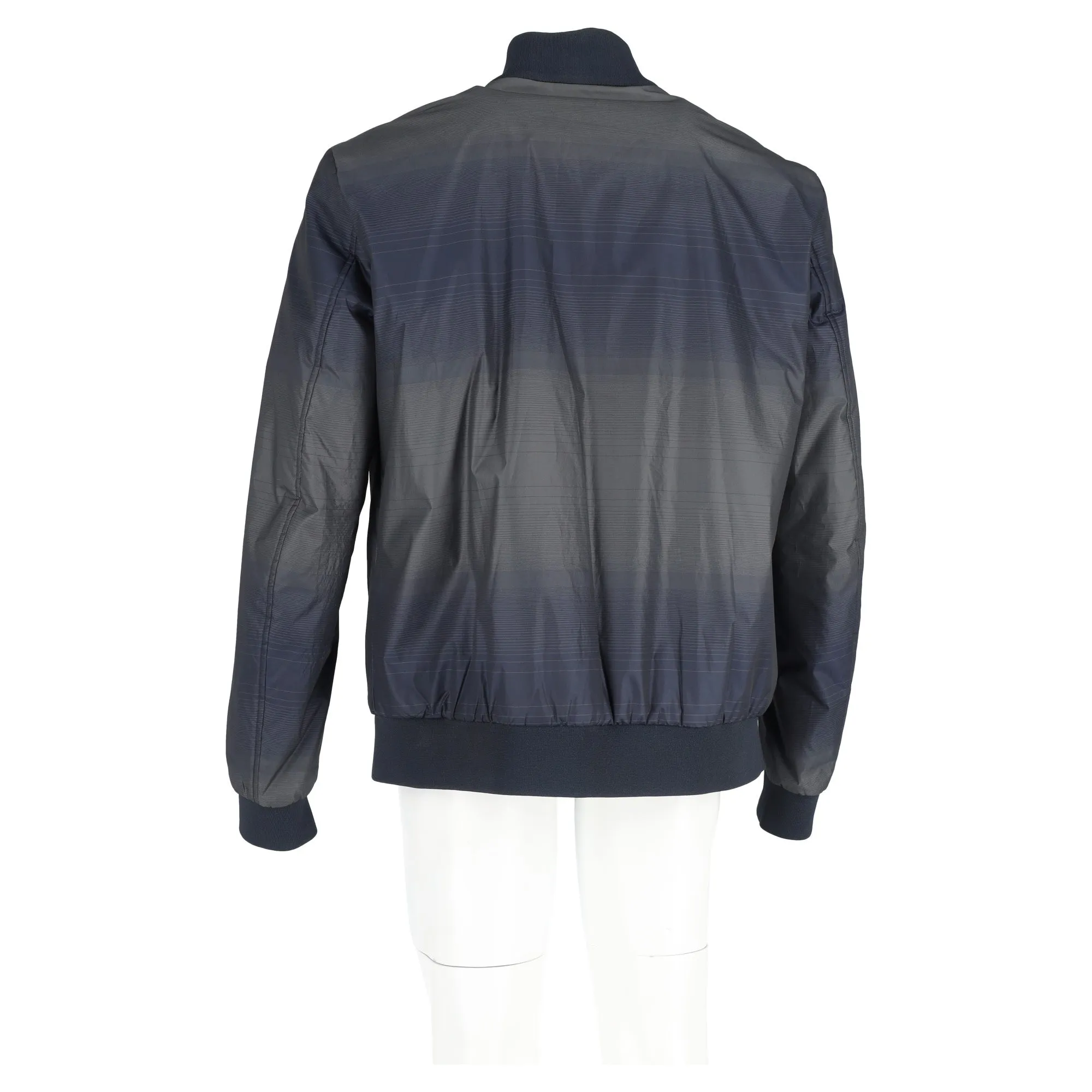 Hugo Boss Bomber Jacket in Blue Nylon