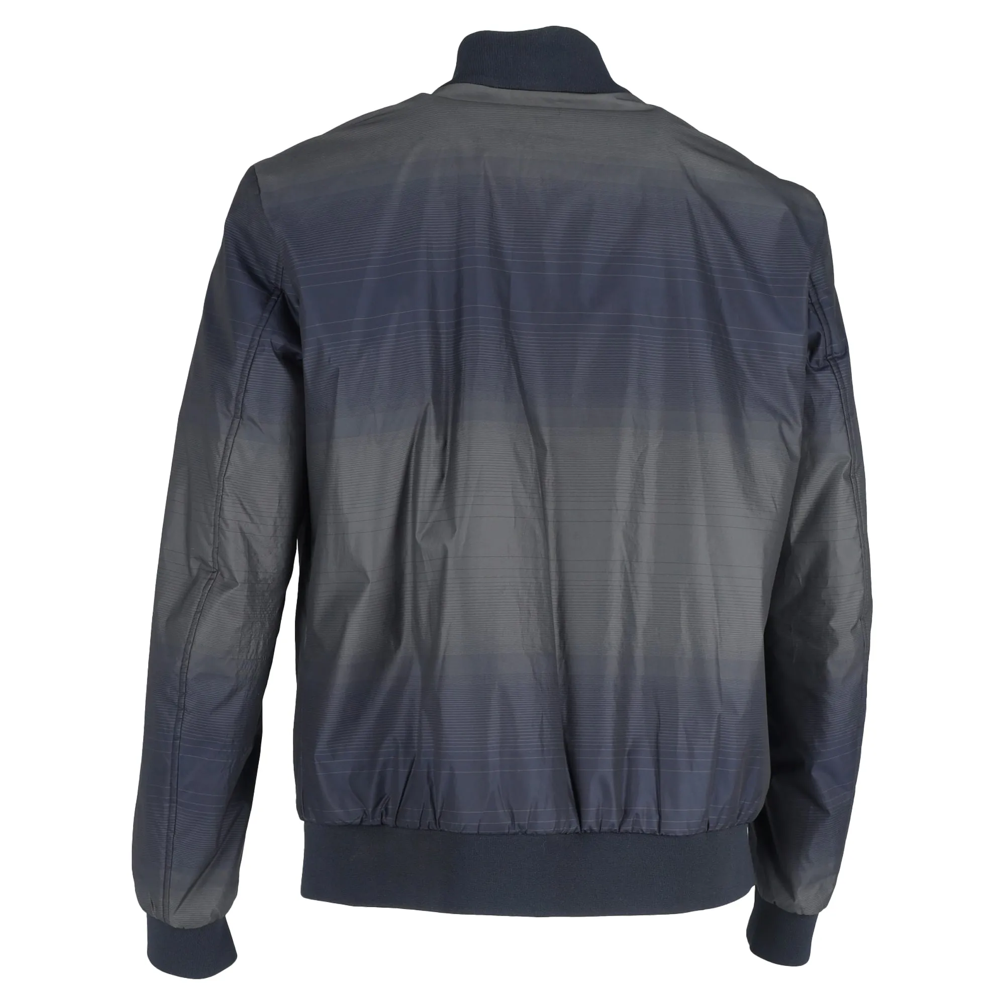 Hugo Boss Bomber Jacket in Blue Nylon