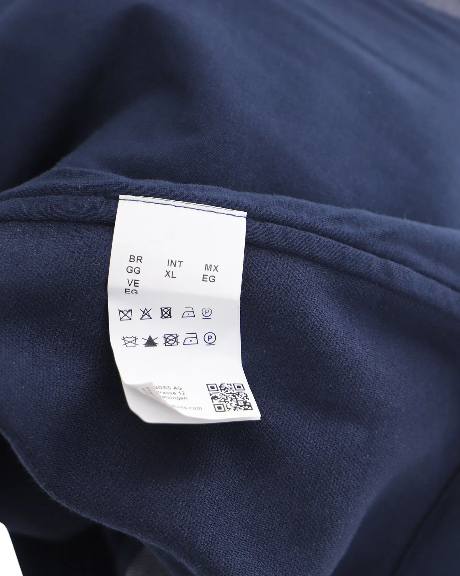 Hugo Boss Slim Fit Tailored Blazer in Blue Cotton