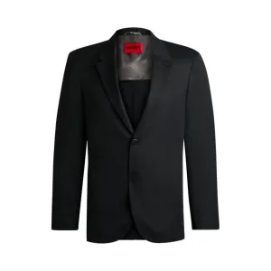 HUGO FORWARD slim-fit suit jacket in wool-blend twill