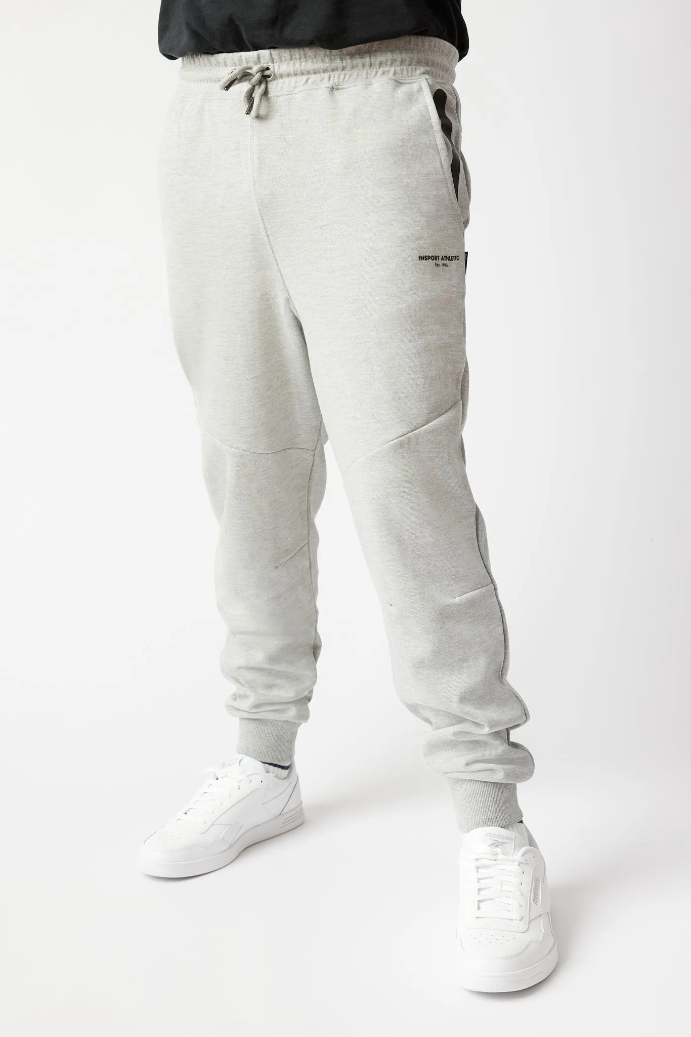 INSPORT MEN'S TEC GREY TRACKPANT