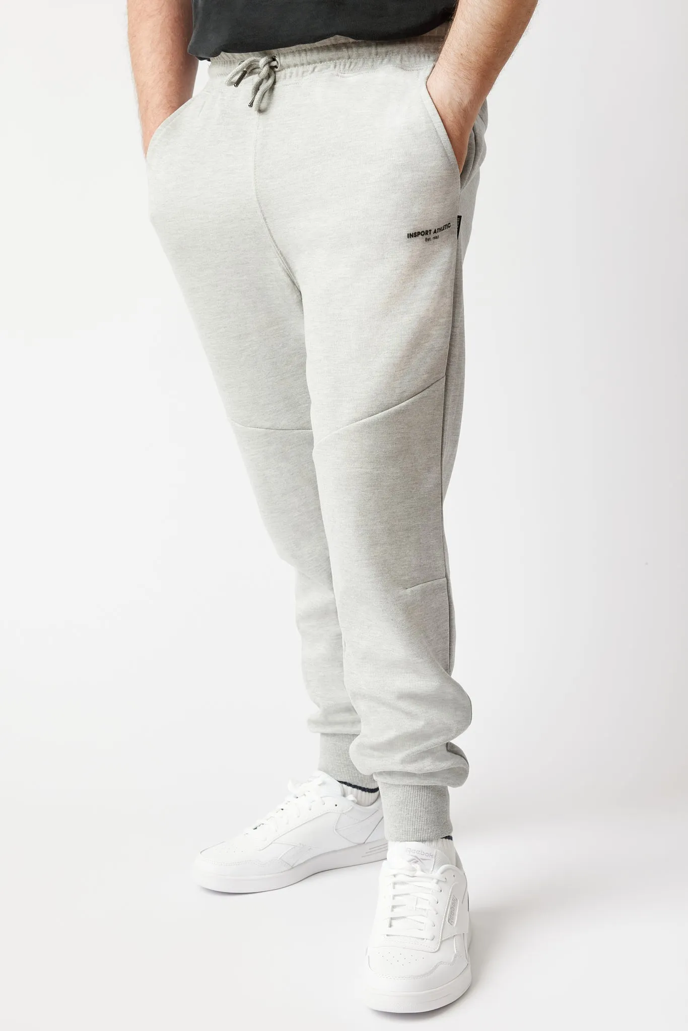INSPORT MEN'S TEC GREY TRACKPANT