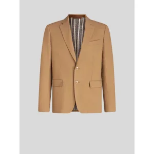 JACQUARD JACKET WITH TIE PRINT DESIGNS