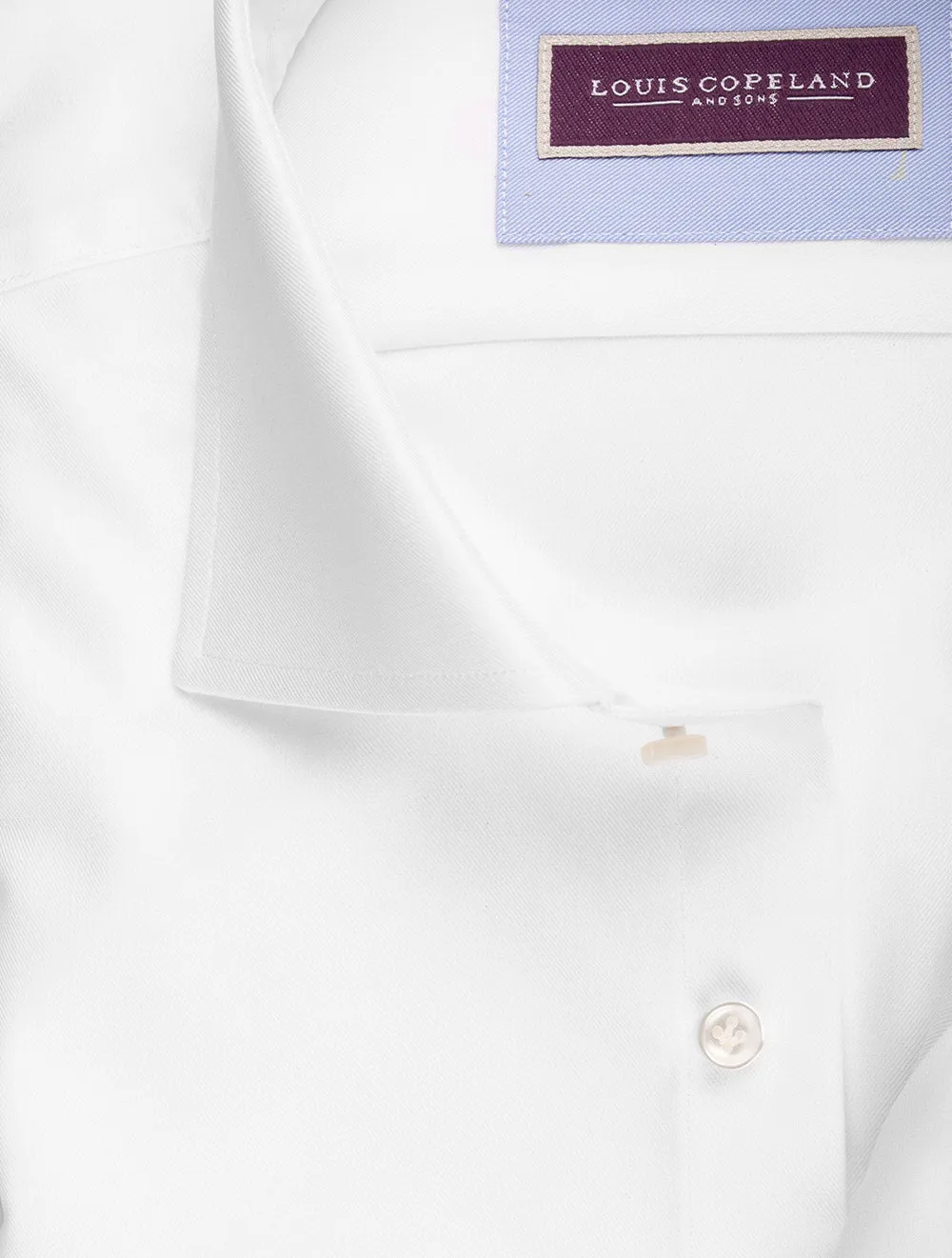 Journey Slim Fit Single Cuff Shirt White